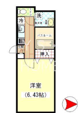 ラピス武蔵小金井 間取り図