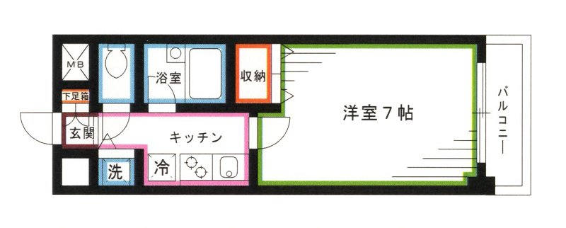 ジョイシティ中野 間取り