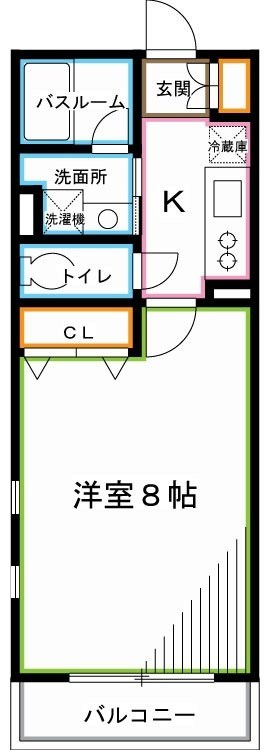 ORBITAL8 間取り