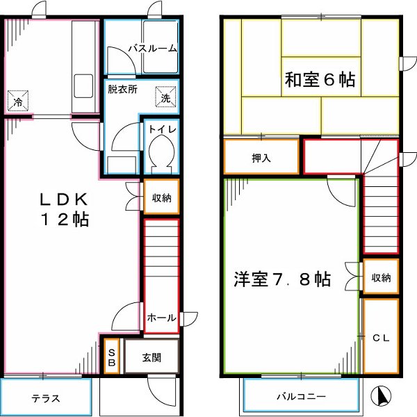 ガーデンテラス国立 間取り
