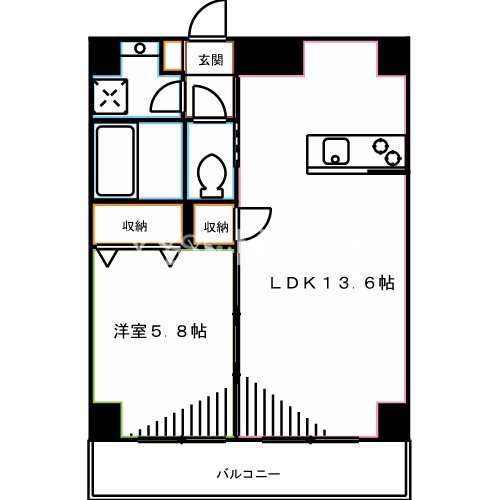 グランパルク小金井 間取り