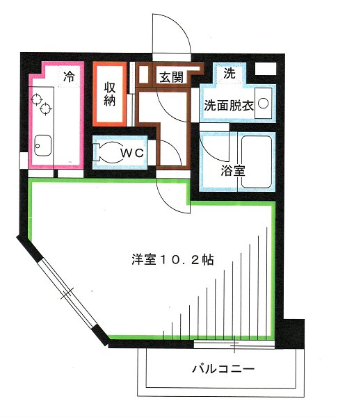 ドゥーエ武蔵小金井 間取り