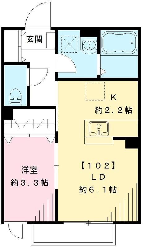 Aries国立 間取り