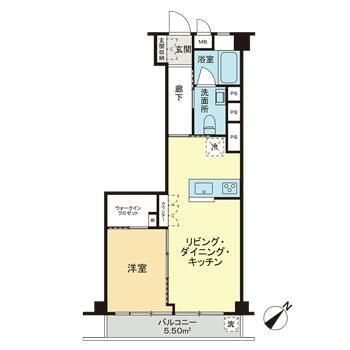 マンションVIP中野坂上 間取り