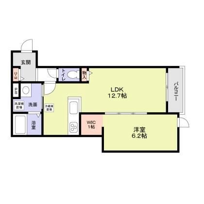 ヒンメルブラウ　野方 間取り図