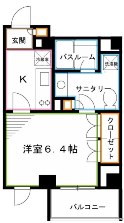 アクシア西荻窪　 間取り
