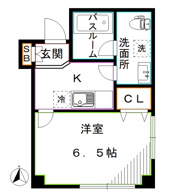 マイン中野 間取り