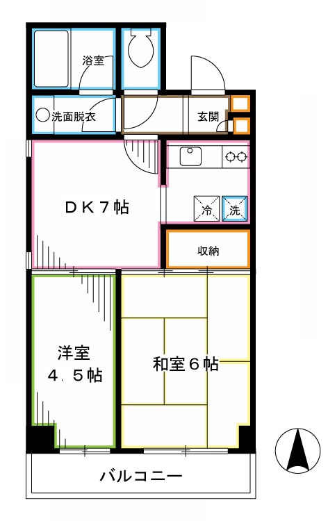 ビラサンベール 間取り