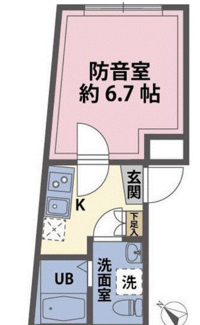 コンポジット荻窪ラシクラス 間取り