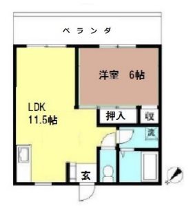 パールコート武蔵小金井 間取り