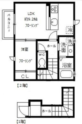 BONHEUR（ボヌール） 間取り