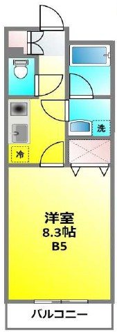 ハイツけやき七番館 間取り