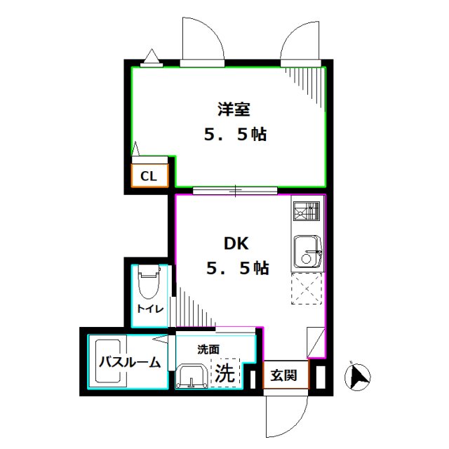 MELLAS久我山  間取り