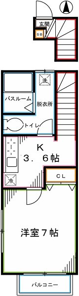 ベスタ国分寺 間取り図
