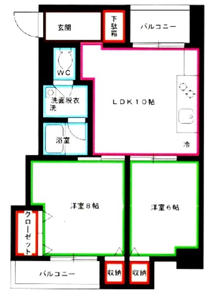 アビテビル 間取り