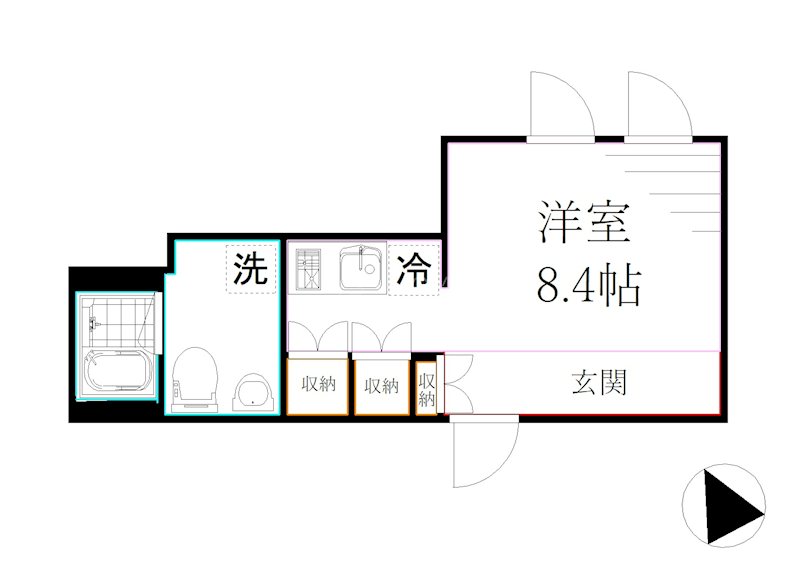KDXレジデンス吉祥寺  間取り