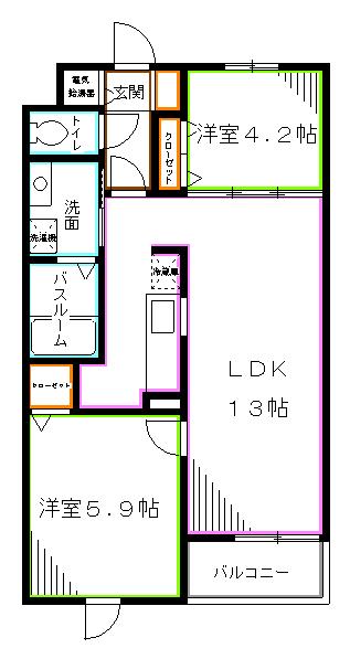 セシリア 間取り