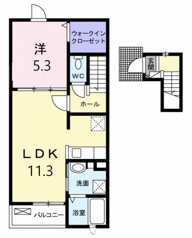 ソレイユ善福寺 間取り