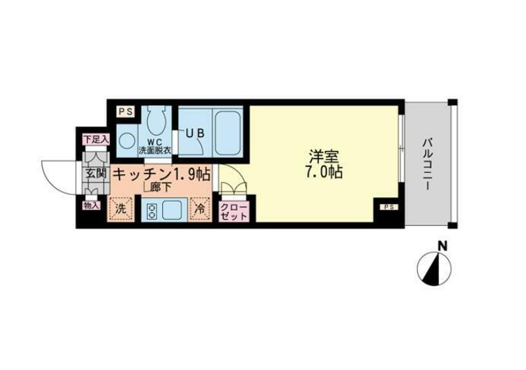 エスティメゾン哲学堂 間取り
