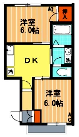 ヘリテージ立野 間取り