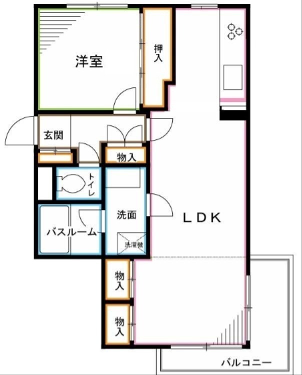 グローリア荻窪 間取り