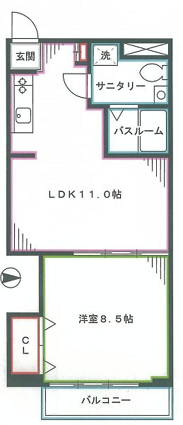 第５シュベルニー  間取り