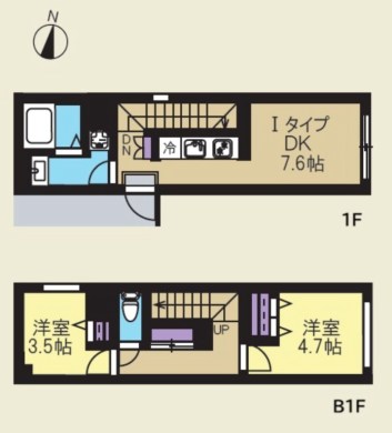 CREAL新高円寺 間取り