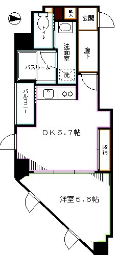 コートＦ  間取り