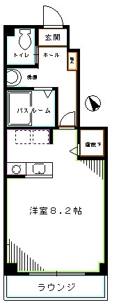 エステ阿佐ヶ谷 間取り