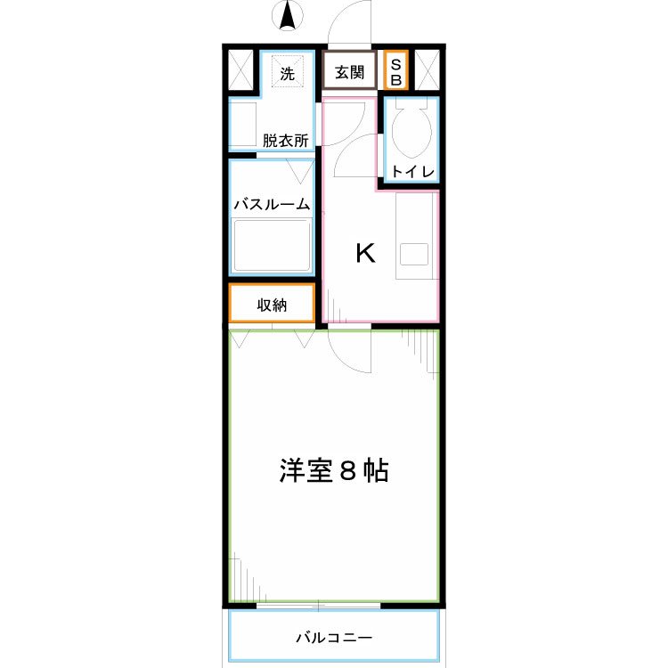 アマービレ国立 間取り