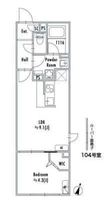 GRAN　PASEO　鷺ノ宮 間取り