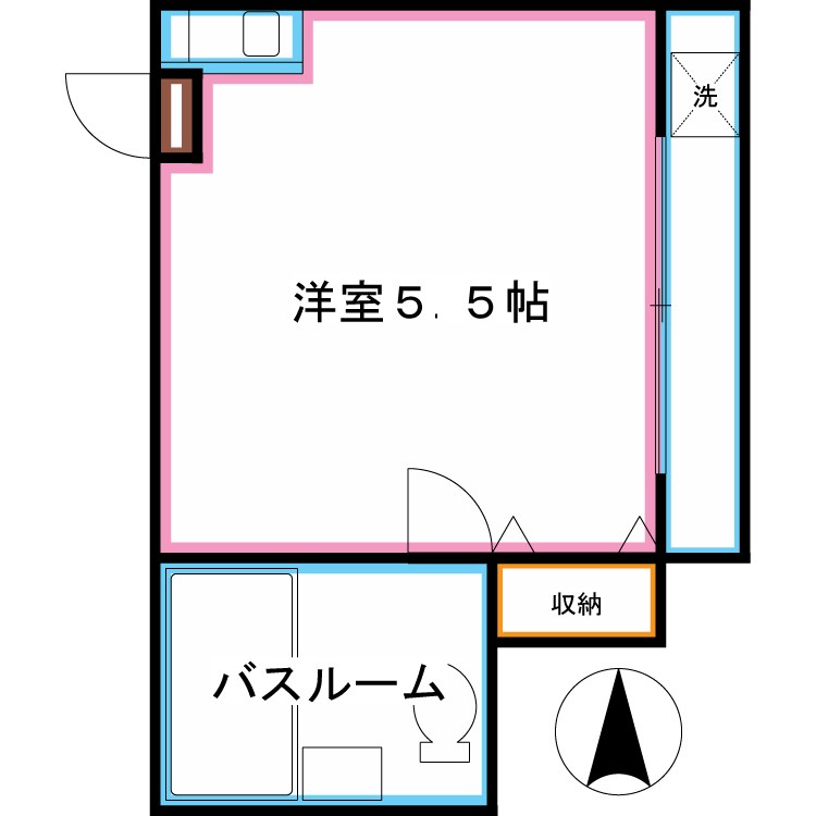 第2おおとり荘 間取り