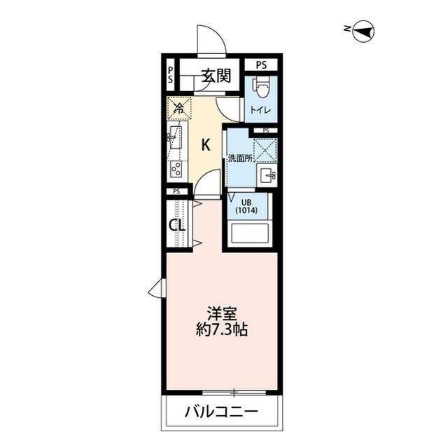 アンプルール・リーブル G 間取り