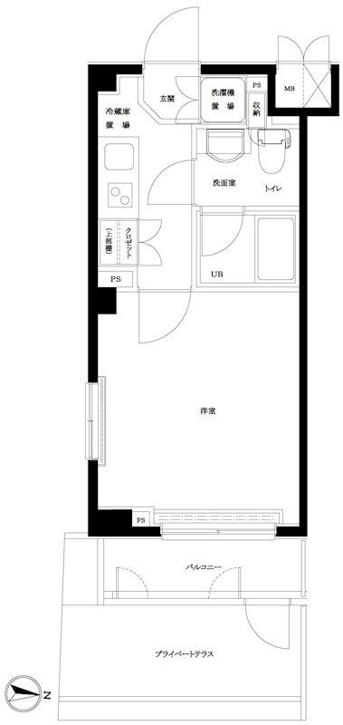 ルーブル中野富士見町 間取り
