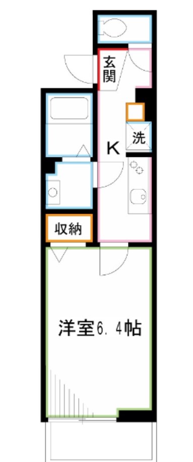 リブリ・ソレイユミタカ 間取り