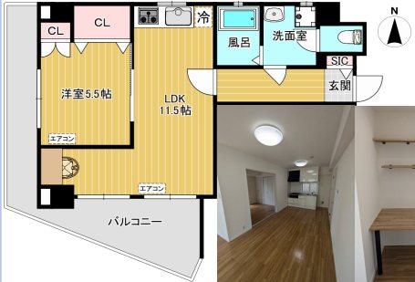 サンパレス西荻Ⅱ 間取り