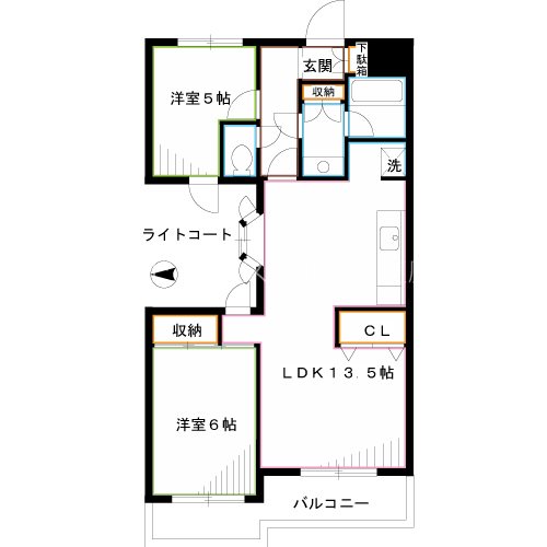 PALWISH三鷹 間取り