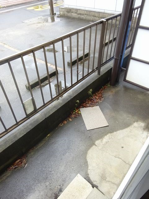 コーポスズキ ベランダ