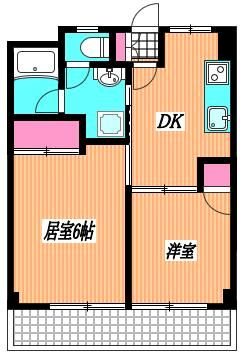 セントラルマンション武蔵野 間取り