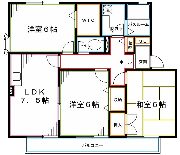 フォレストヒルズ 間取り