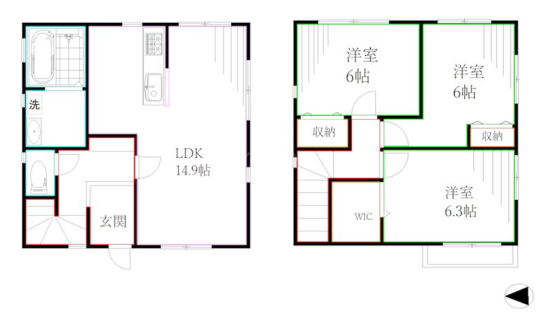 グランソフィア花小金井南町 間取り