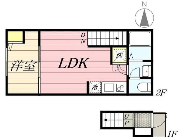 I-WOOD三鷹上連雀 間取り