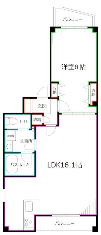 Stork pond上井草 間取り