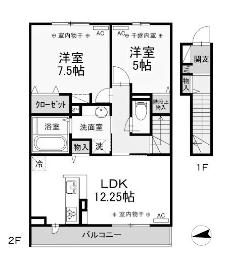 Sakura邸  間取り図