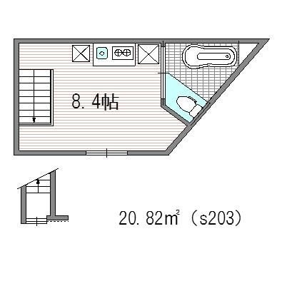 杉並カフェレジデンス 間取り