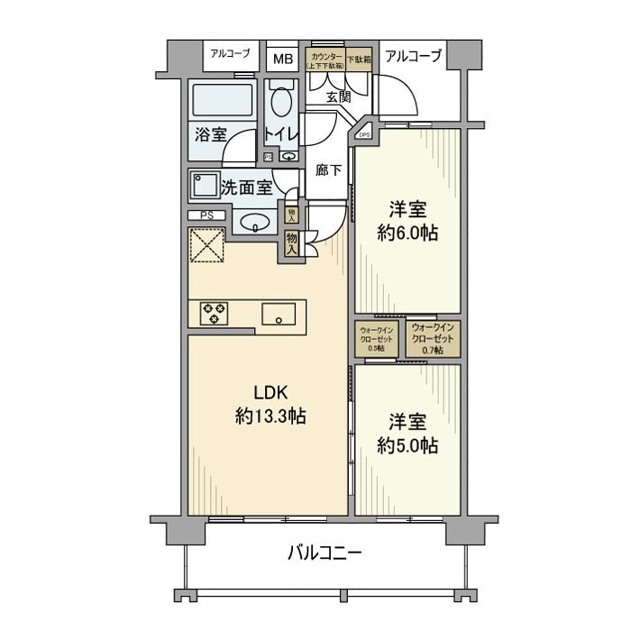 ジオ荻窪 間取り