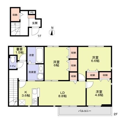 プレステージヴィラ 間取り