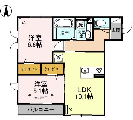 ティルタ　アユ 間取り図