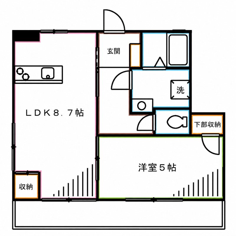 クレール 間取り