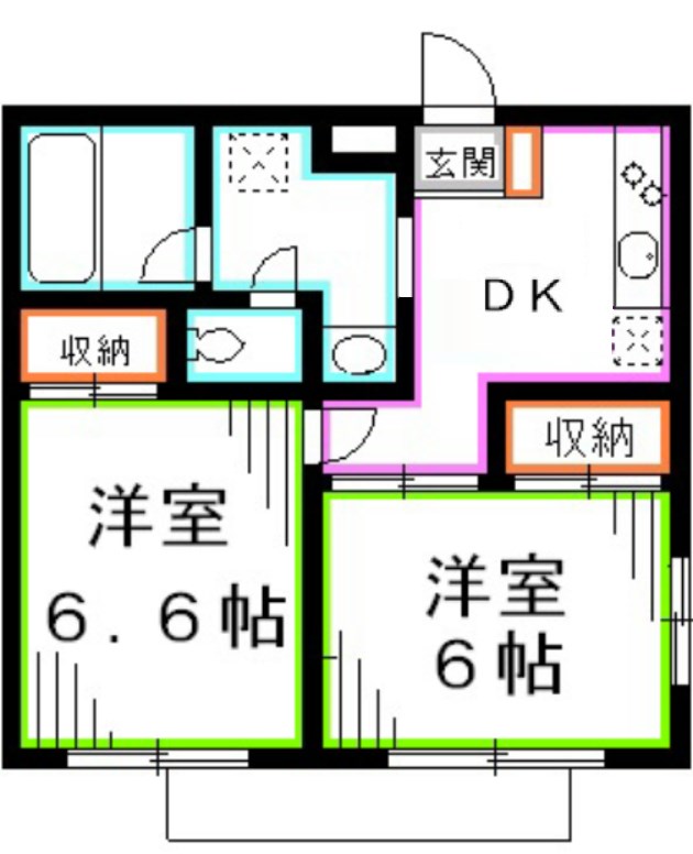 ベルベデーレ三鷹 間取り